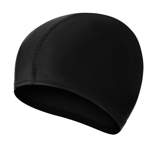 Doracy - Doracy  Adult Lycra Material Swimming Caps Waterproof Ears and  Long Hair Protection Bathing Hats - Bracelets, Caps Hats  Adult Lycra Material Swimming Caps Waterproof Ears and  Long Hair Protection Bathing Hats - Caps Hats Swimming Swimming Running Cycling  Fashion