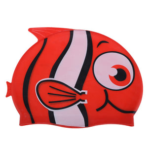 Doracy - Doracy  Boys and Girls Cartoon Silicone Swimming Cap With Ears and Long Hair Protection for Children. - Bracelets, Caps Hats  Boys and Girls Cartoon Silicone Swimming Cap With Ears and Long Hair Protection for Children. - Caps Hats Swimming Swimming Running Cycling  Fashion