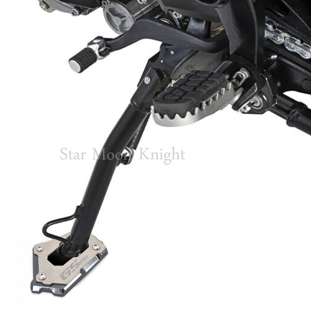 Motorcycle Kickstand For BMW R 1200 GS LC R1200GS ADV R1250GS Adventure R 1250 GS CNC Motorcycle Side Stand Enlarge extension