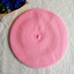 Doracy - Doracy  French Style Classic Color 100% Solid Wool Beret  for Girls And Boys Beanie Cap For Kids of Age 2-8 Years - Bracelets, Caps Hats  French Style Classic Color 100% Solid Wool Beret  for Girls And Boys Beanie Cap For Kids of Age 2-8 Years - Caps Hats Caps Hats Swimming Running Cycling  Fashion