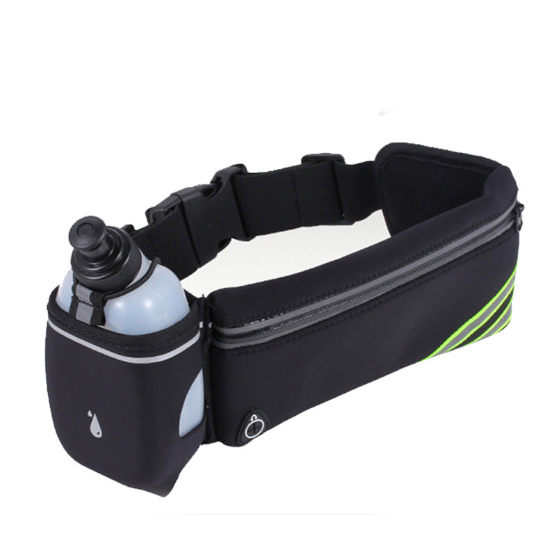 Doracy - Doracy  Sweat Proof Running Waist Bag With Bottle Holder Mobile Phone and Accessories  Storage. Ideal For Running, Jogging, And Other Outdoor Sports Activities - Bracelets, Caps Hats  Sweat Proof Running Waist Bag With Bottle Holder Mobile Phone and Accessories  Storage. Ideal For Running, Jogging, And Other Outdoor Sports Activities - Caps Hats Universal Sports Swimming Running Cycling  Fashion