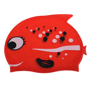 Doracy - Doracy  Boys and Girls Cartoon Silicone Swimming Cap With Ears and Long Hair Protection for Children. - Bracelets, Caps Hats  Boys and Girls Cartoon Silicone Swimming Cap With Ears and Long Hair Protection for Children. - Caps Hats Swimming Swimming Running Cycling  Fashion