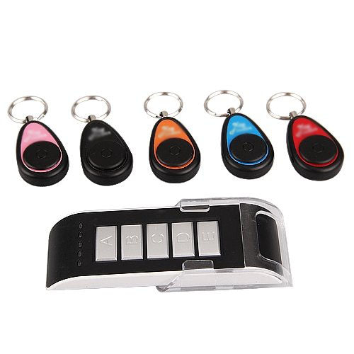 Doracy - Doracy  5 in 1 Wireless Key, Pet, Wallet Finder/ Locator Alarm Keychain with LED Flashlight up to 40m range.  1 Transmitter and 5 Receivers - Bracelets, Caps Hats  5 in 1 Wireless Key, Pet, Wallet Finder/ Locator Alarm Keychain with LED Flashlight up to 40m range.  1 Transmitter and 5 Receivers - Caps Hats Gadgets Swimming Running Cycling  Fashion