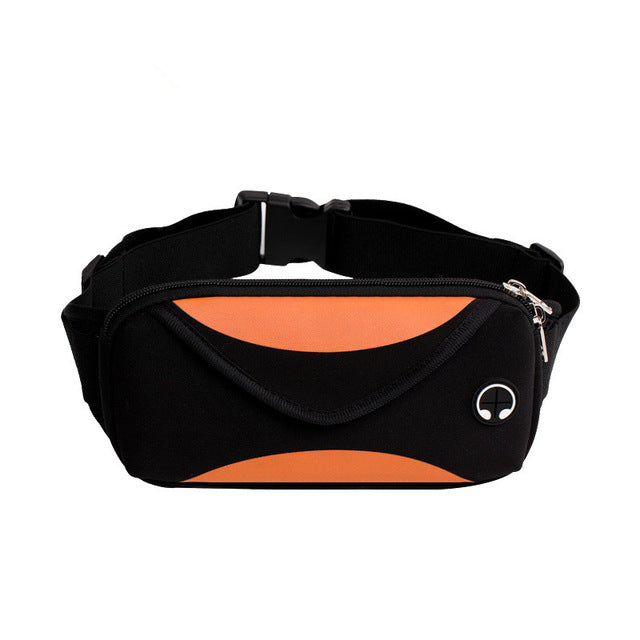 Dioche Waist Pack Adjustable Neoprene Running Waist Bag with Elastic  Waistband for Men Women,Sports Waist Packs