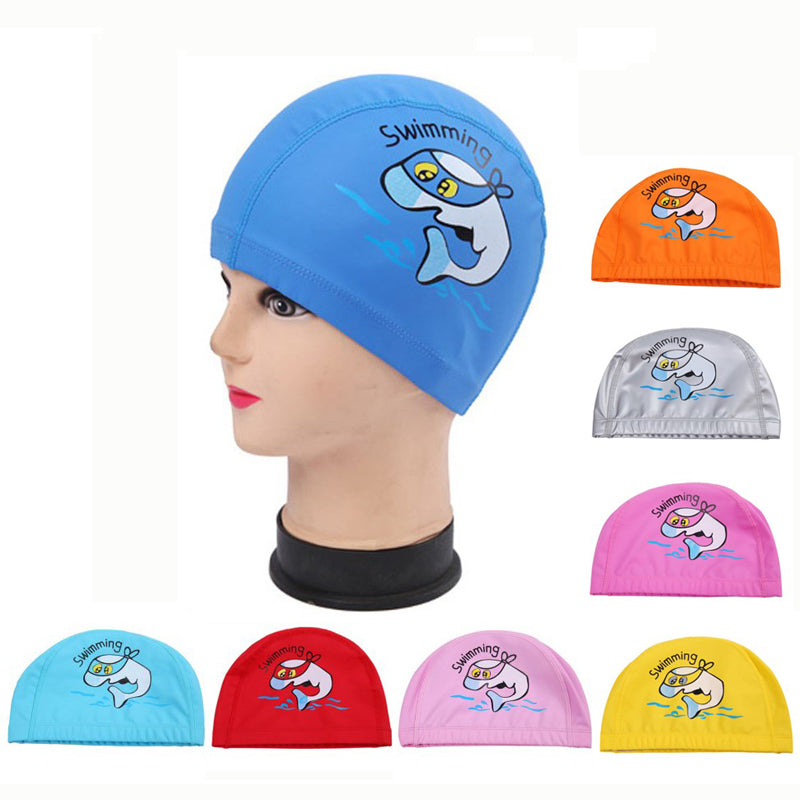 Doracy - Doracy  Children Swimming Caps With Ears and Long Hair Protection For for Boys Girl - Bracelets, Caps Hats  Children Swimming Caps With Ears and Long Hair Protection For for Boys Girl - Caps Hats Swimming Swimming Running Cycling  Fashion