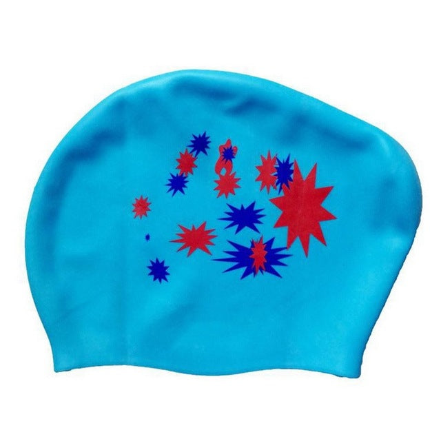 Doracy - Doracy  New Design Adult Silicone Elastic Waterproof Swimming Hats Long Hair and  Ear Protection Sports Swim Pool Cap for Men and Women Free size - Bracelets, Caps Hats  New Design Adult Silicone Elastic Waterproof Swimming Hats Long Hair and  Ear Protection Sports Swim Pool Cap for Men and Women Free size - Caps Hats Swimming Swimming Running Cycling  Fashion