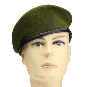 Doracy - Doracy  High Quality Unisex Military aArmay Soldier Solid Wool Beret For Uniform And Paramilitary Men And Women - Bracelets, Caps Hats  High Quality Unisex Military aArmay Soldier Solid Wool Beret For Uniform And Paramilitary Men And Women - Caps Hats Caps Hats Swimming Running Cycling  Fashion